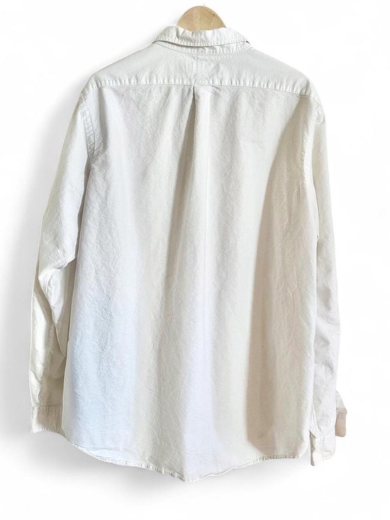 Ralph Lauren White Oxford Button Down Shirt Classic Fit Cotton Minimalist XXL - Picture 3 of 6